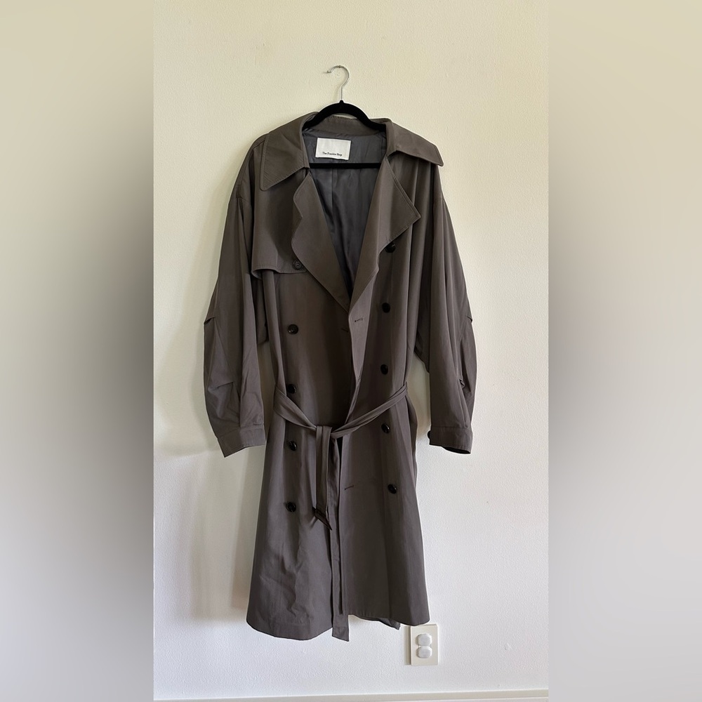 The Frankie Shop Oversized Trench Coat